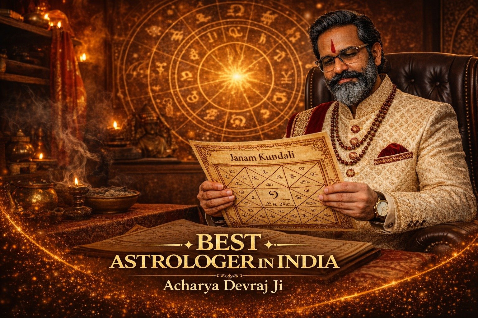 Top Astrologer in India: Online Consultation with Acharya Devraj Ji