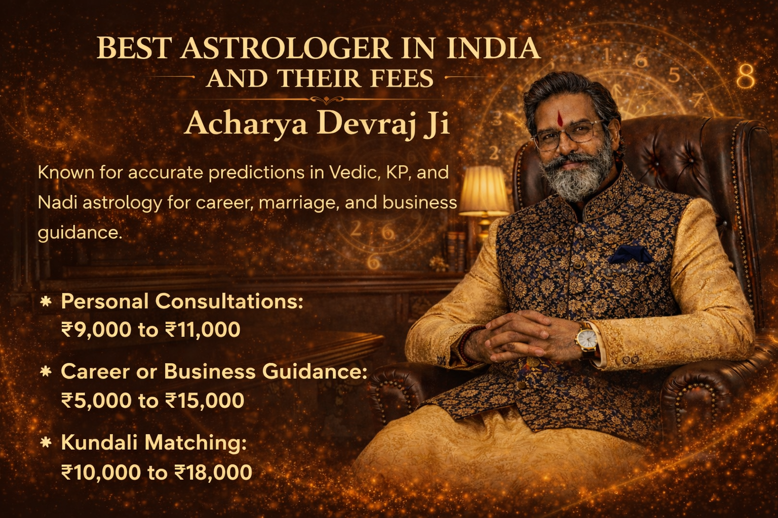 Best Astrologer in India and Their Fees