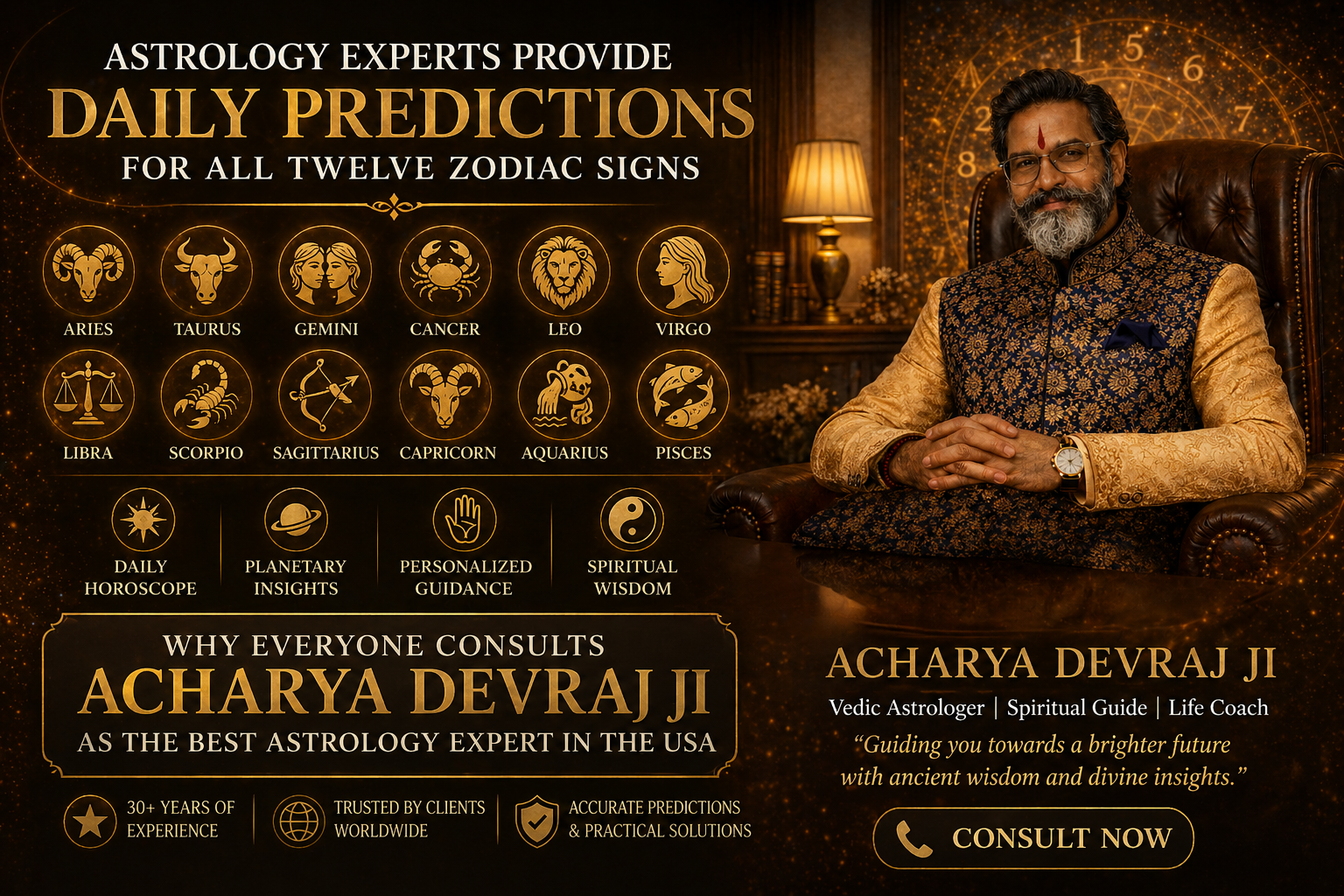 Astrology Experts Provide Daily Predictions for All Twelve Zodiac Signs